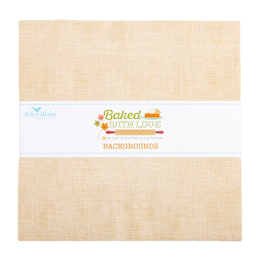 Baked With Love Backgrounds 10" Inch Stacker by Lori Holt