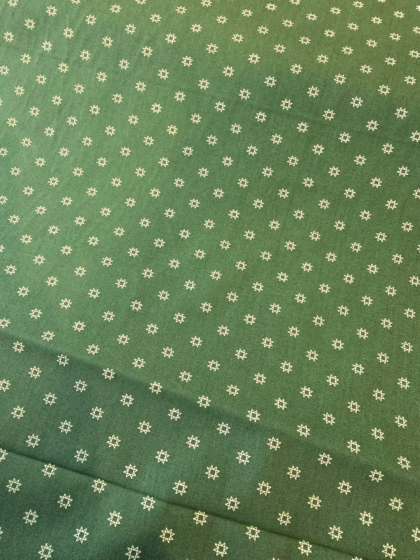 Wintertale Star Block Pine by Katarina Roccella for Art Gallery Fabrics