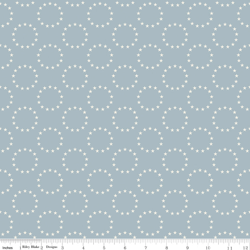 Independence 13 Colonies Blue by Riley Blake Designs