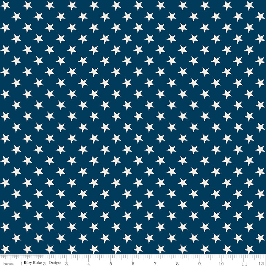 Independence Stars Oxford by Riley Blake Designs