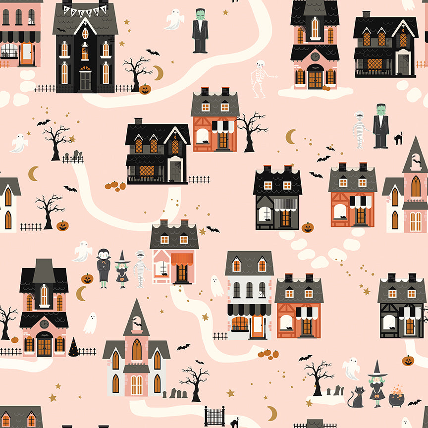 Frank and Friends Houses Pink