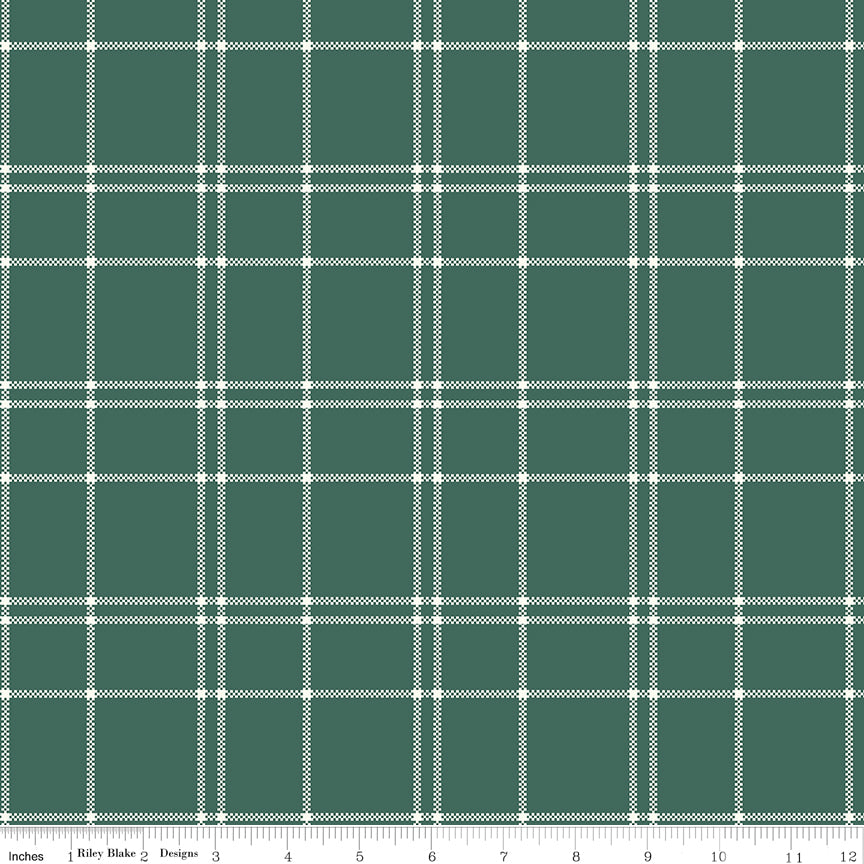 The North Pole Plaid Forest by My Mind's Eye