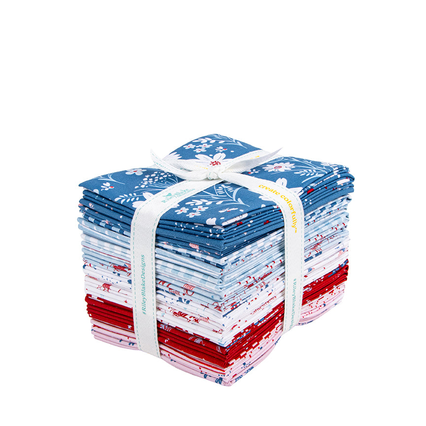 Firework Fields Fat Quarter Bundle by Gracey Larson - 24 pieces