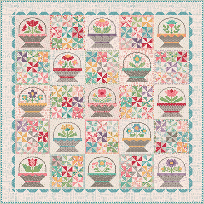 Flower Basket Sampler Sew Simple Shapes™ by Lori Holt