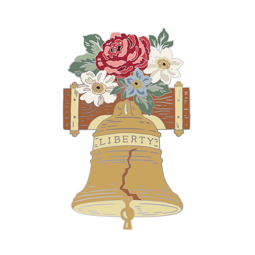 Independence Liberty Bell Needle Minder by Riley Blake Designs