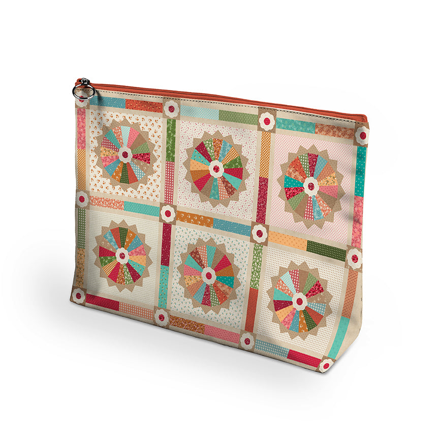 Lori Holt Baked With Love Vinyl Project Bag