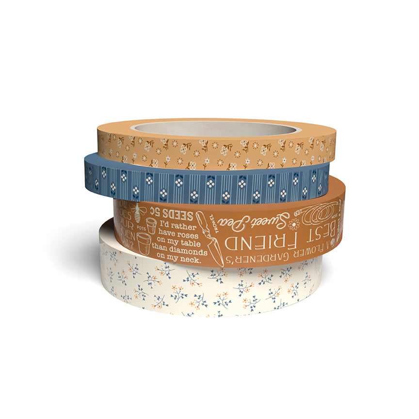 Lori Holt Denim & Daisy Textured Washi Tape