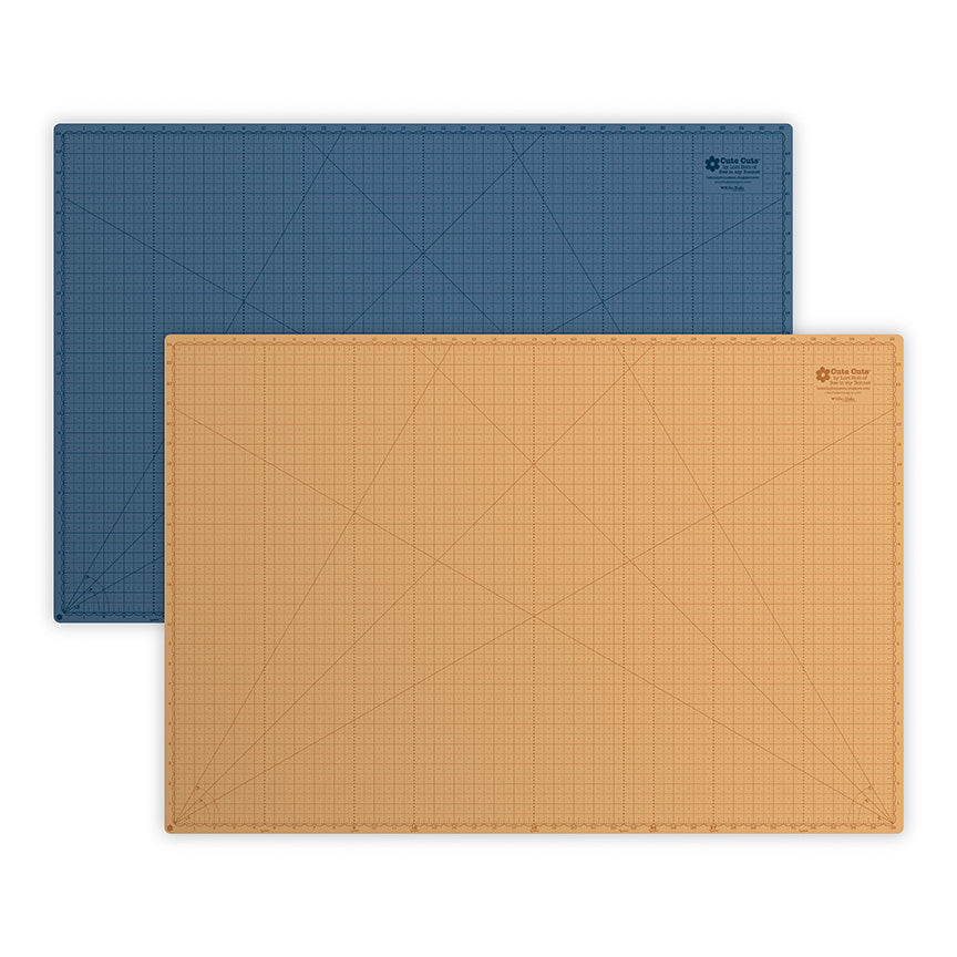 Lori Holt Cute Cuts™ Denim and Daisy Cutting Mat 24" x 36"