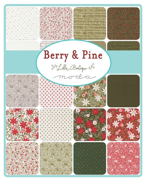 Berry & Pine Fat Eighth Bundle by Lella Boutique for Moda Fabrics