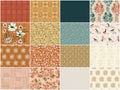 Gloria 10" Squares by Maureen Cracknell for AGF