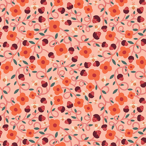 Summer Homestead Vibrant Vines by Sewcial Bee Collective