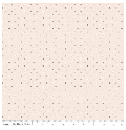 Threads of Grace Dots Latte by Kassidy Grace for Riley Blake Designs