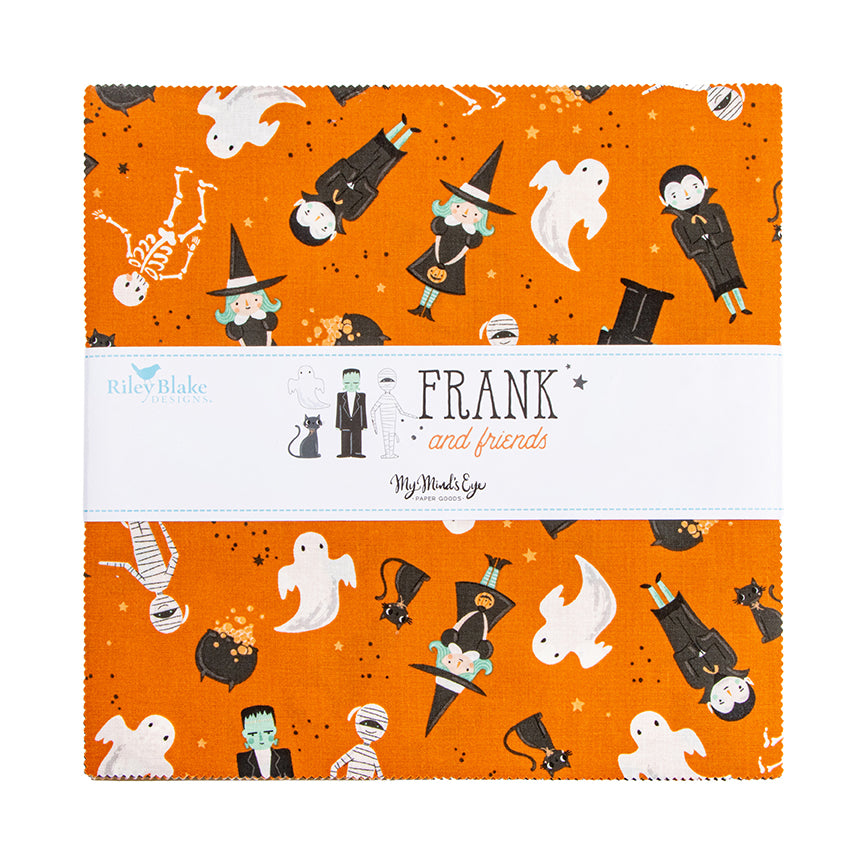 Pumpkin Patch Quilt Kit Featuring Frank and Friends by My Mind's Eye