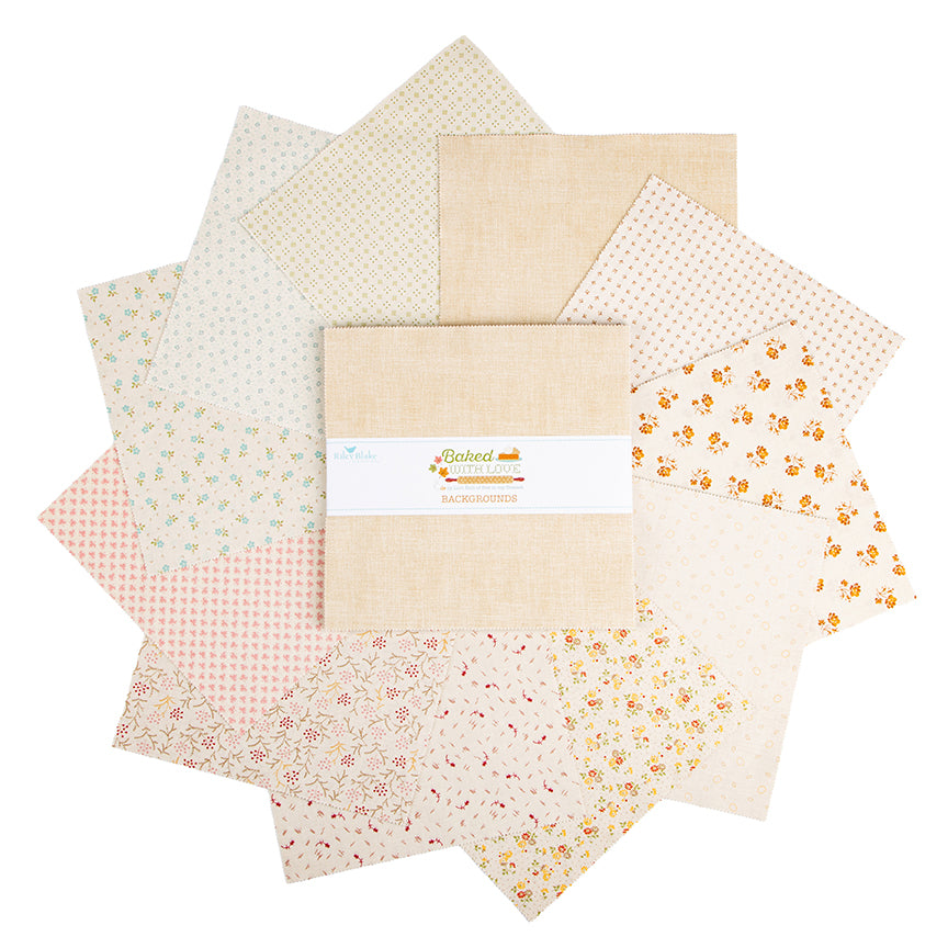 Baked With Love Backgrounds 10" Inch Stacker by Lori Holt