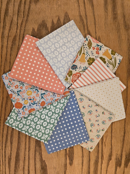 Ivy Reese - 9 piece Fat Quarter Bundle by Deena Rutter
