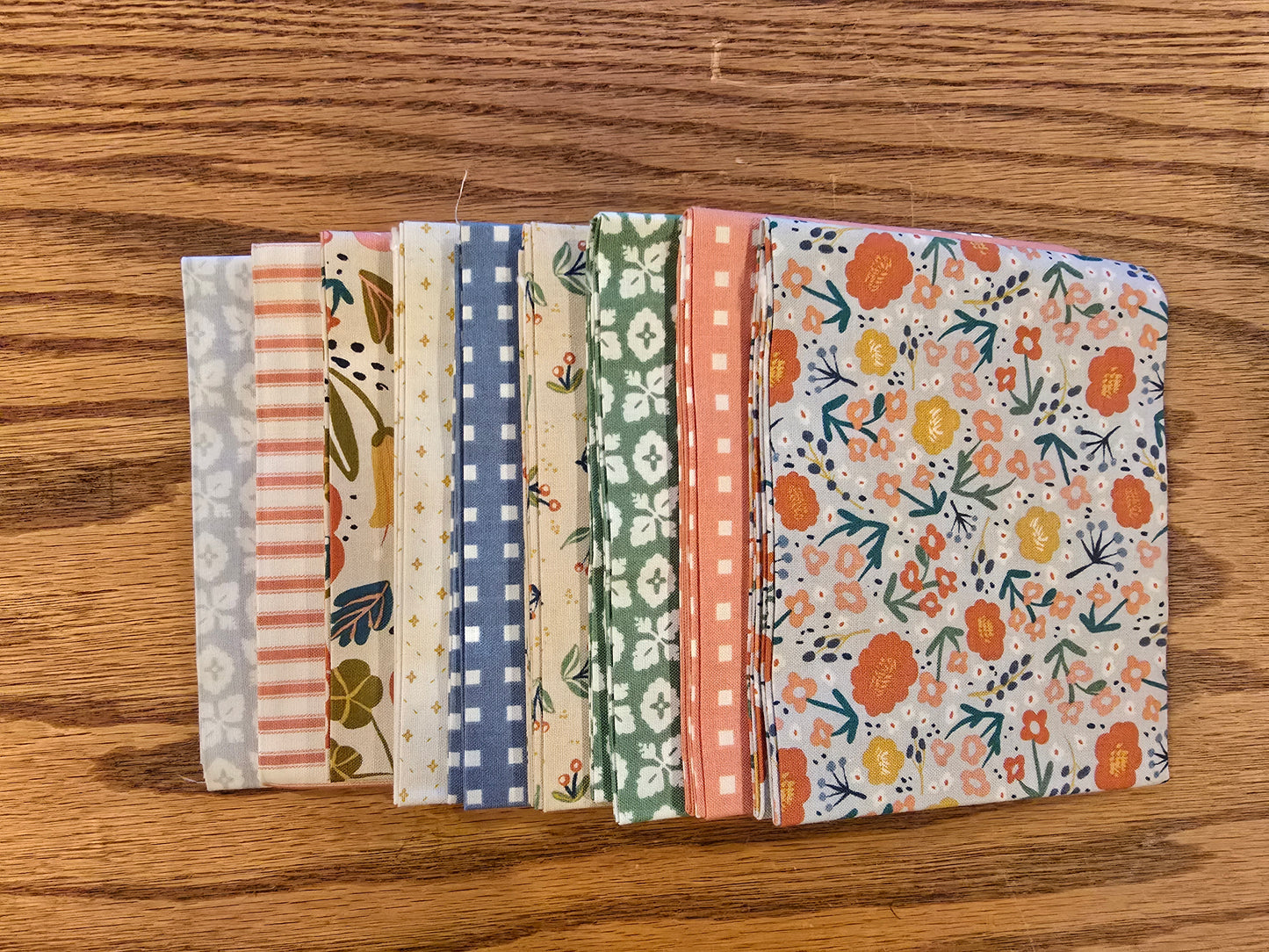 Ivy Reese - 9 piece Fat Quarter Bundle by Deena Rutter