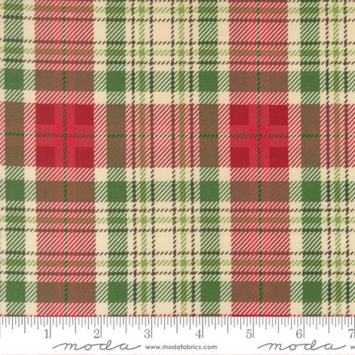 Holiday Cheer Plaid Cream Natural by Stacy Iest Hsu