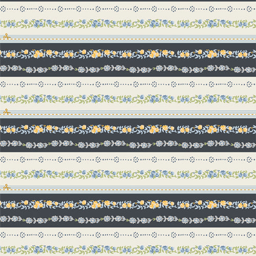 Potager Organic Bound - 2.5" binding by Sharon Holland for Art Gallery Fabrics