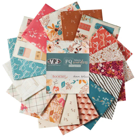 Bookish Fat Quarter Bundle by Sharon Holland