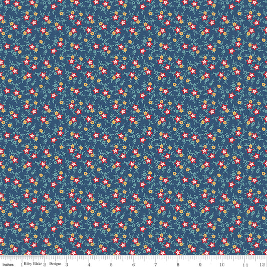 Americana July Dark Denim by Lori Holt