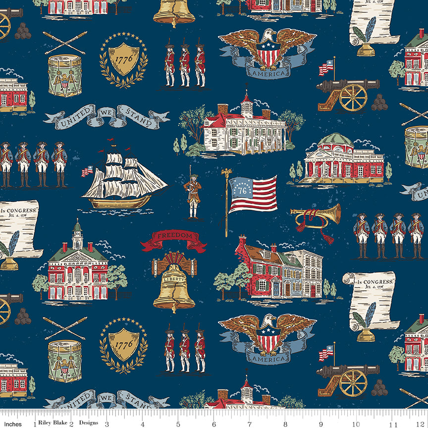 Independence Main Oxford by Riley Blake Designs