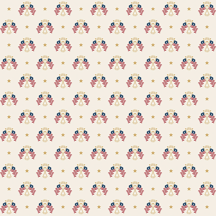Independence Old Glory Cream by Riley Blake Designs
