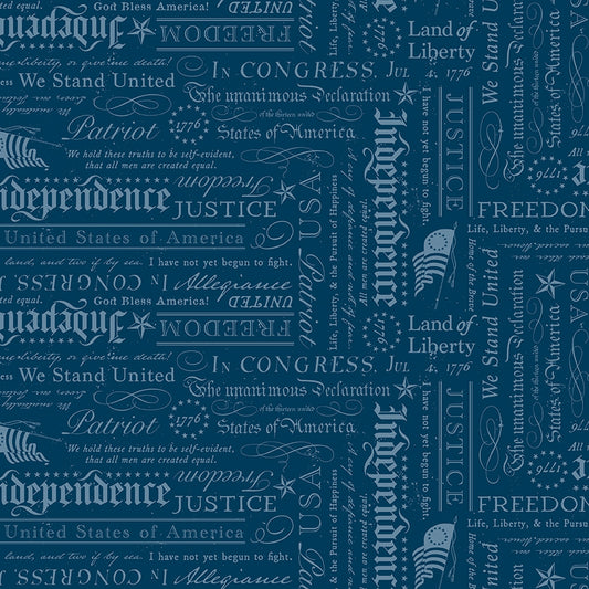 Independence Declaration Oxford by Riley Blake Designs