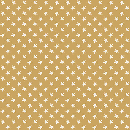 Independence Stars Gold by Riley Blake Designs