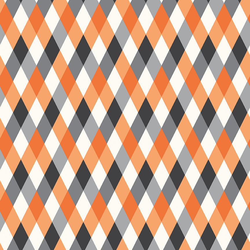 Frank and Friends Diamonds Orange by My Minds Eye