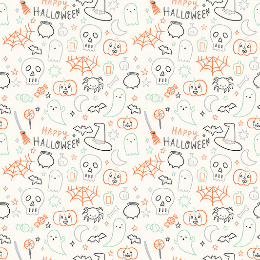 Frank and Friends Halloween Icons Cloud by My Minds Eye