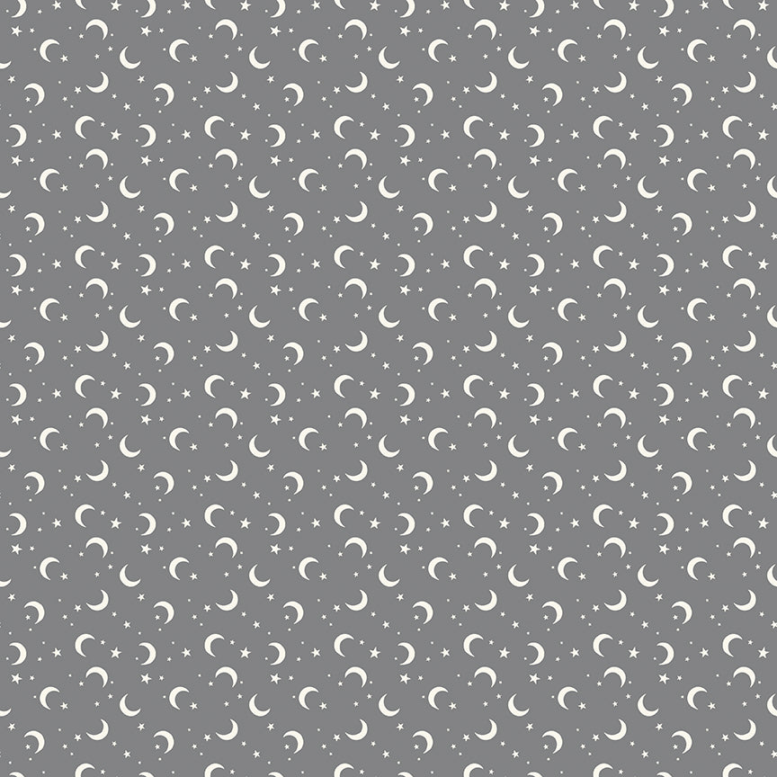 Frank and Friends Moon & Stars Gray by My Minds Eye