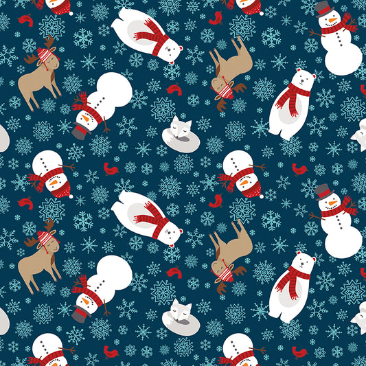 A Perfect Winter Main Navy by Lori Whitlock