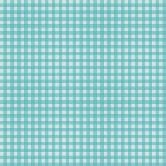 A Perfect Winter Plaid Blue by Lori Whitlock
