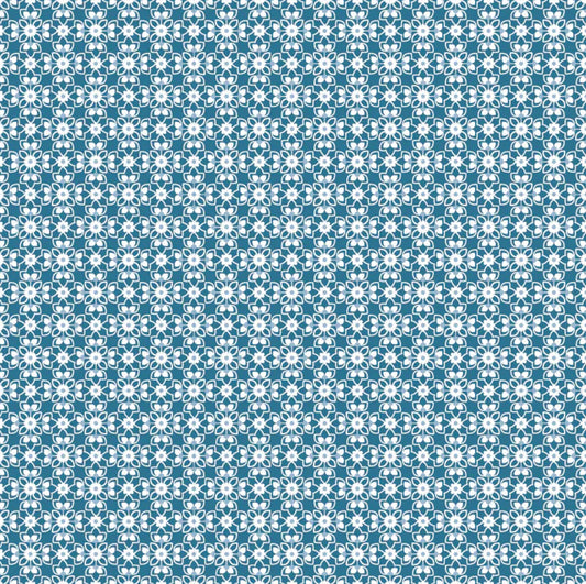 Elise Trellis in Denim from Poppie Cotton