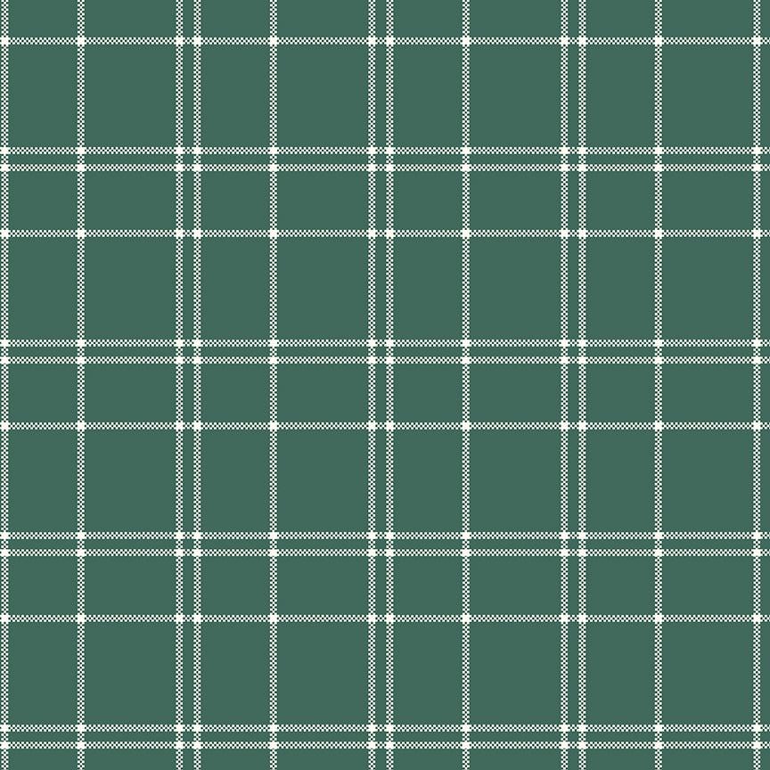 The North Pole Plaid Forest by My Mind's Eye