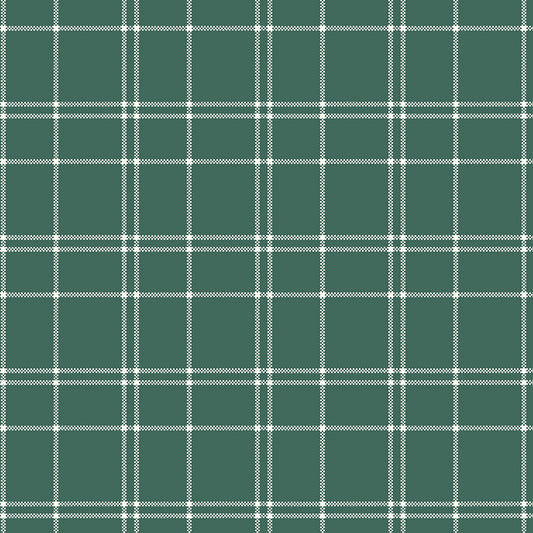 The North Pole Plaid Forest by My Mind's Eye