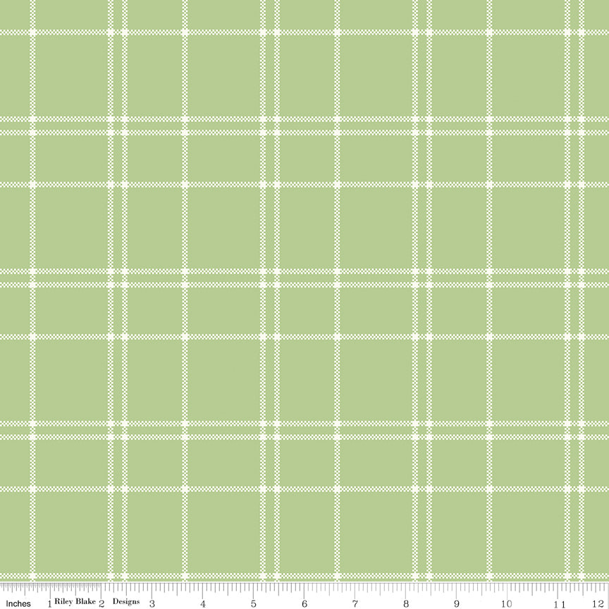 The North Pole Plaid Honeydew by My Mind's Eye