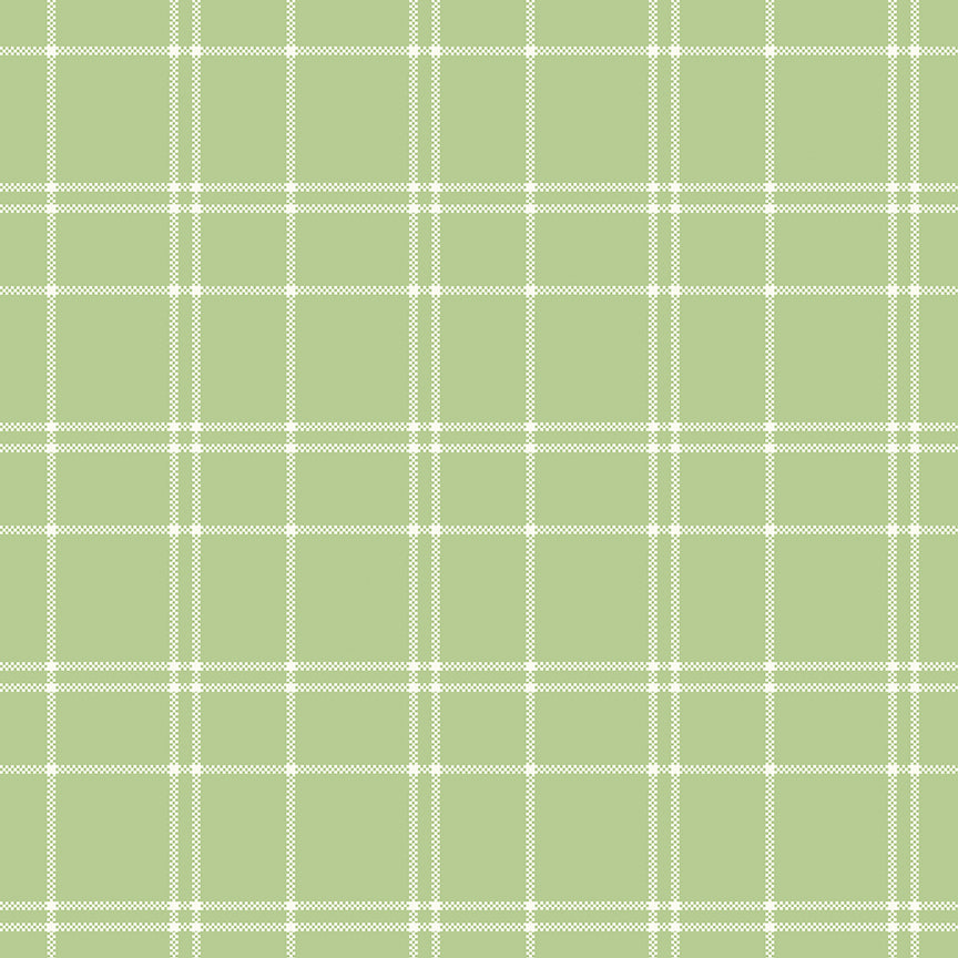 The North Pole Plaid Honeydew by My Mind's Eye