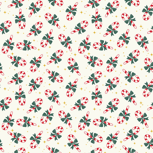 The North Pole Candy Cane White by My Mind's Eye