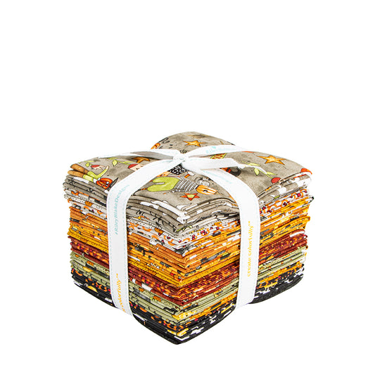 Spooky Fat Quarter Bundle by Teresa Kogut - 24 pieces