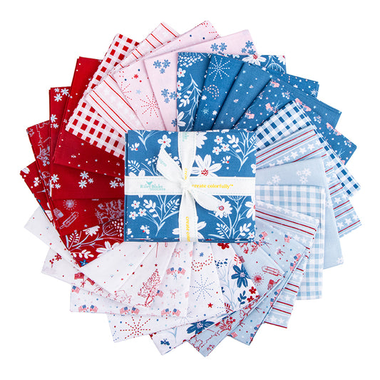 Firework Fields Fat Quarter Bundle by Gracey Larson - 24 pieces