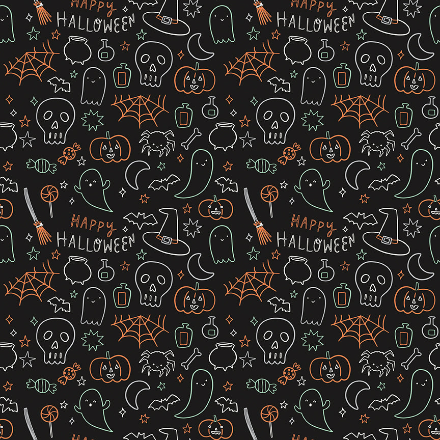Frank and Friends Halloween Icons Black by My Minds Eye
