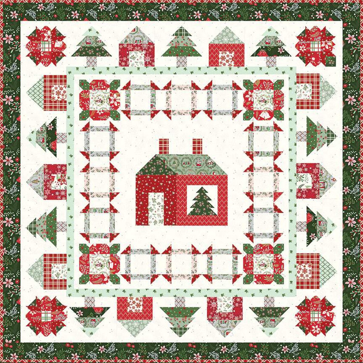 Holly Lane Quilt Kit by Beverly McCullough