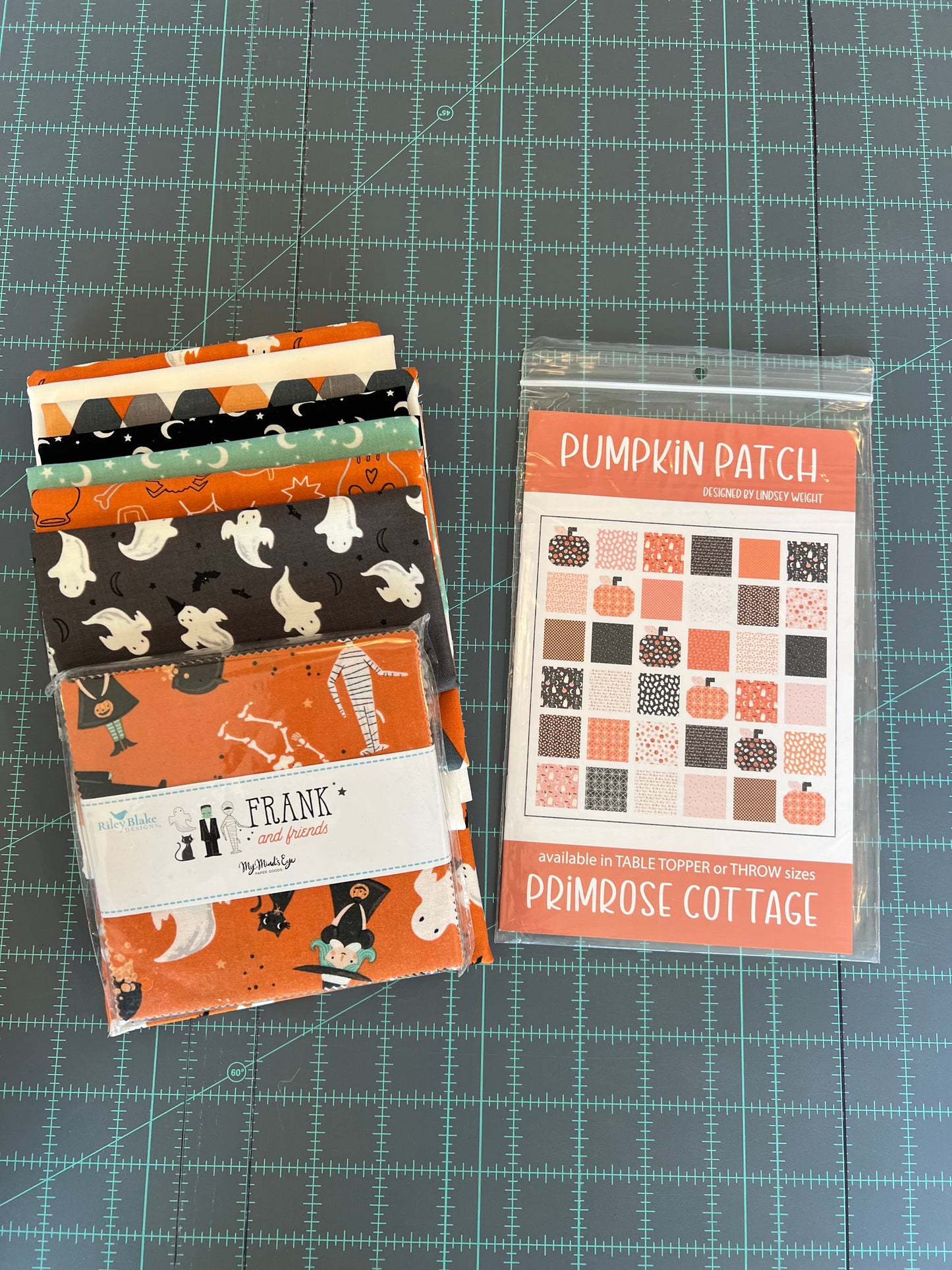 Pumpkin Patch Table Topper Kit Featuring Frank and Friends by My Mind's Eye