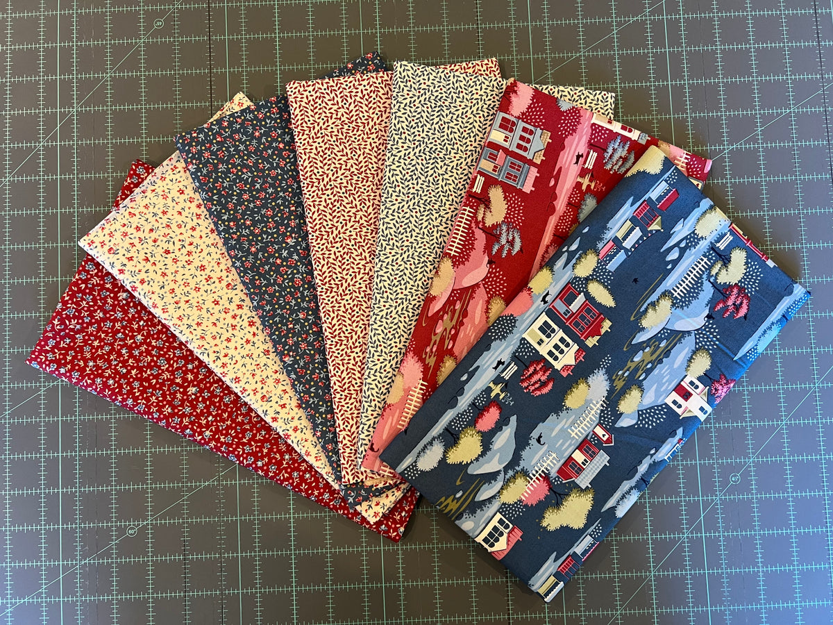 Tilda Village Life Half Yard Bundle - Winter