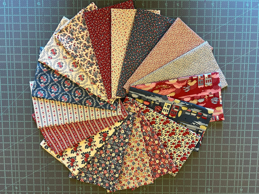 Tilda Village Life Fat Quarter Bundle - Winter