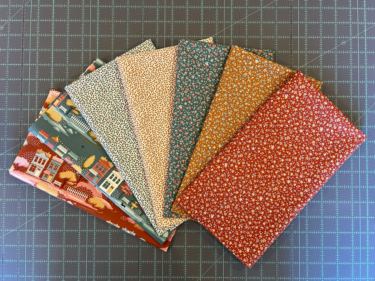 Tilda Village Life Fat Eight Bundle - Autumn