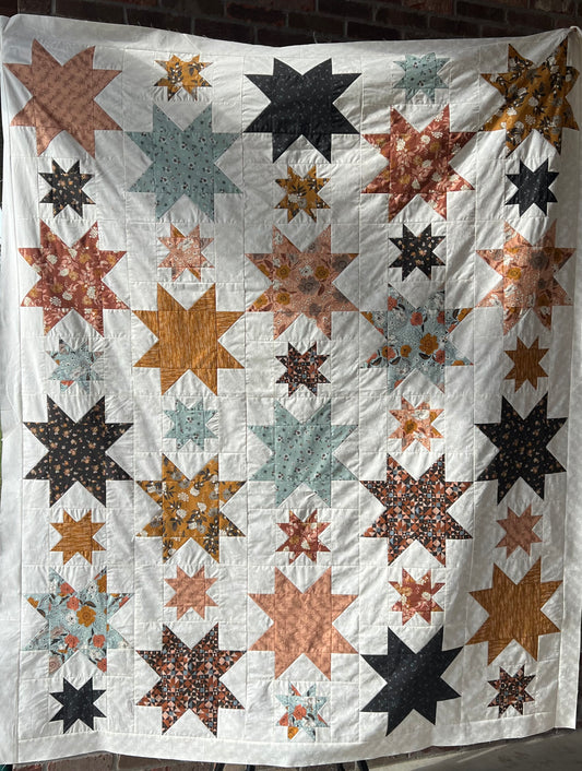Helen Quilt Kit featuring Wellspring fabrics by Fancy that Design House