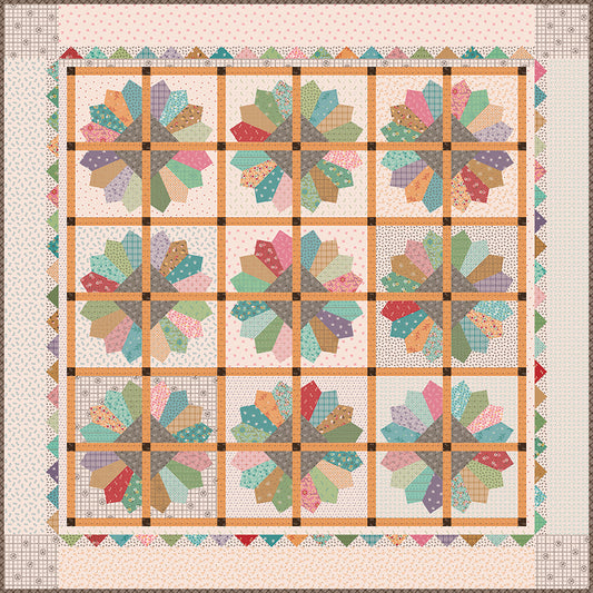Gentler Times Delightful Quilt Kit by Lori Holt