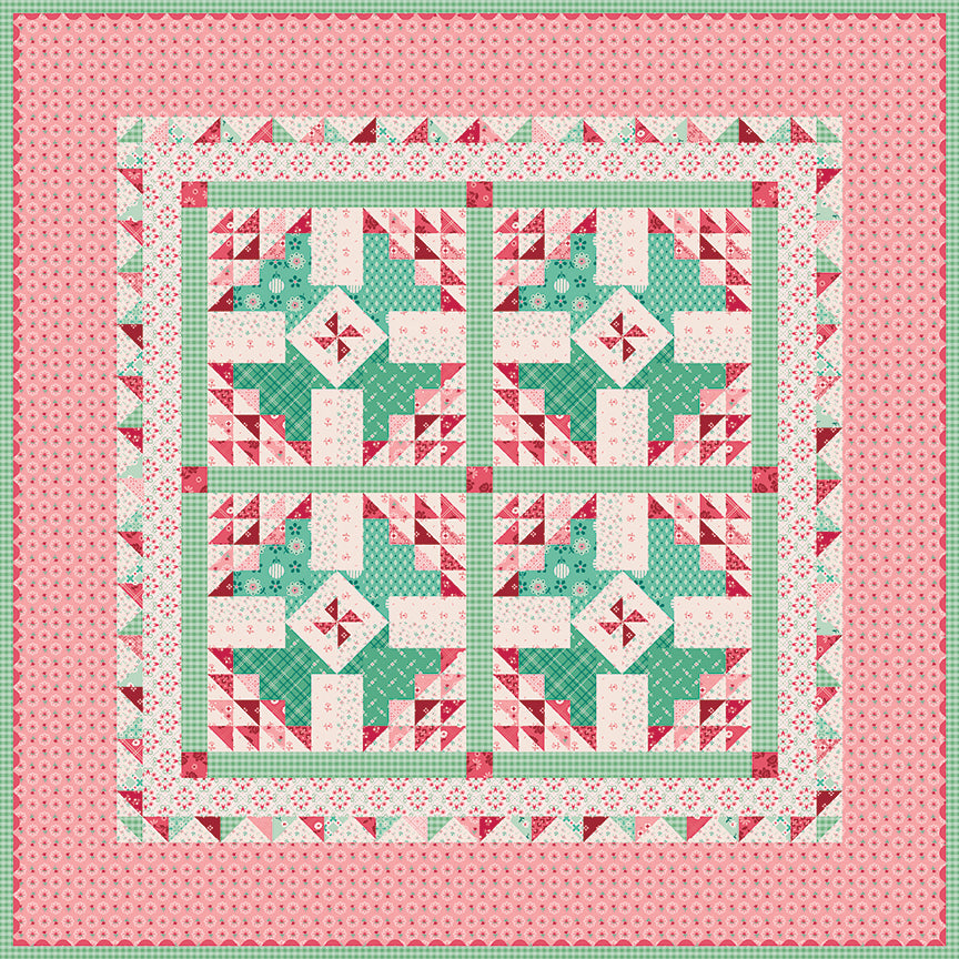 Berry & Sage Berry Baskets Table Topper Kit by Lori Holt